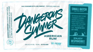 DS - American Silver Rum (Front Label)